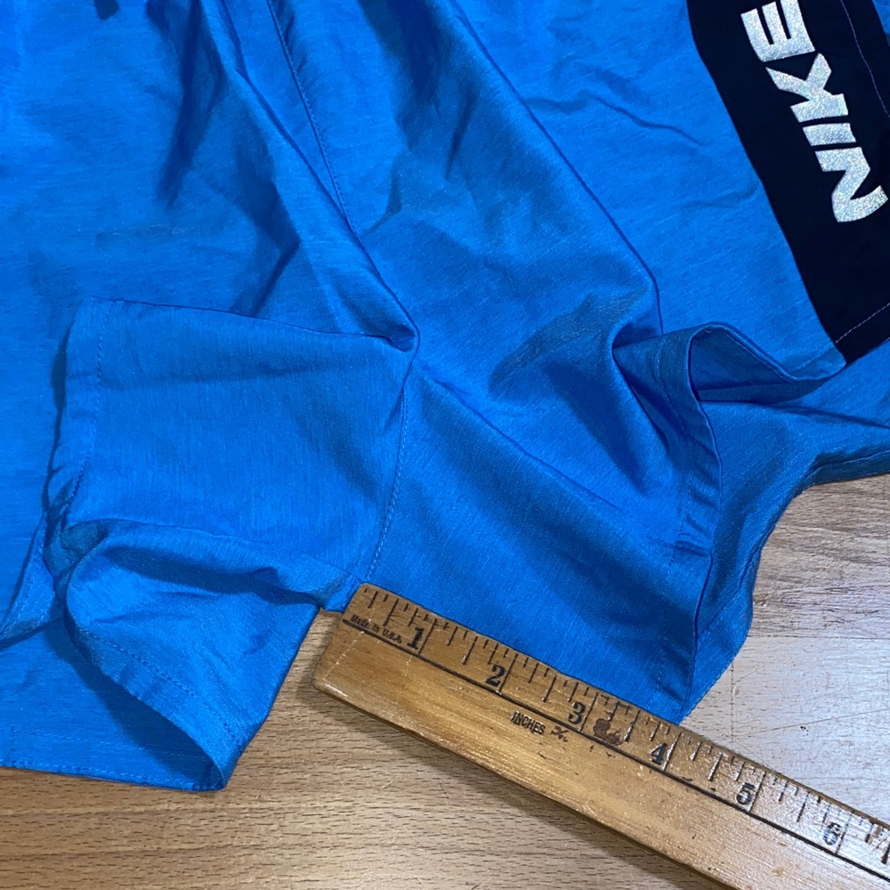 Nike Dri-Fit Short Heritage Mens XS Running Shorts Blue - Picture 9 of 10